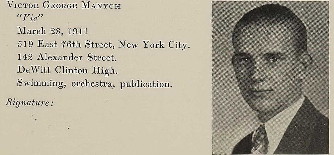 Victory Manych Yearbook