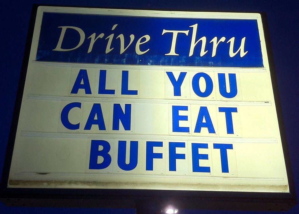 all you can eat buffet